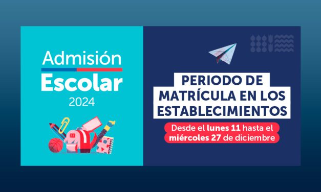 Periodo de Matrícula en los Establecimientos