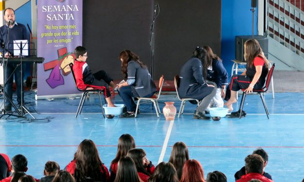 Un momento especial “Imitando al Maestro”