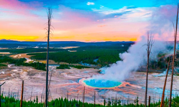 Parque Nacional de Yellowstone, EUA: Tour en 360°