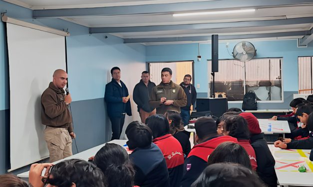 Carabineros entregaron charla sobre ciberseguridad
