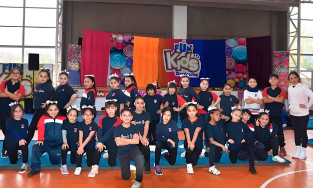 Taller de Cheerleader en el Campamento Fun Kids
