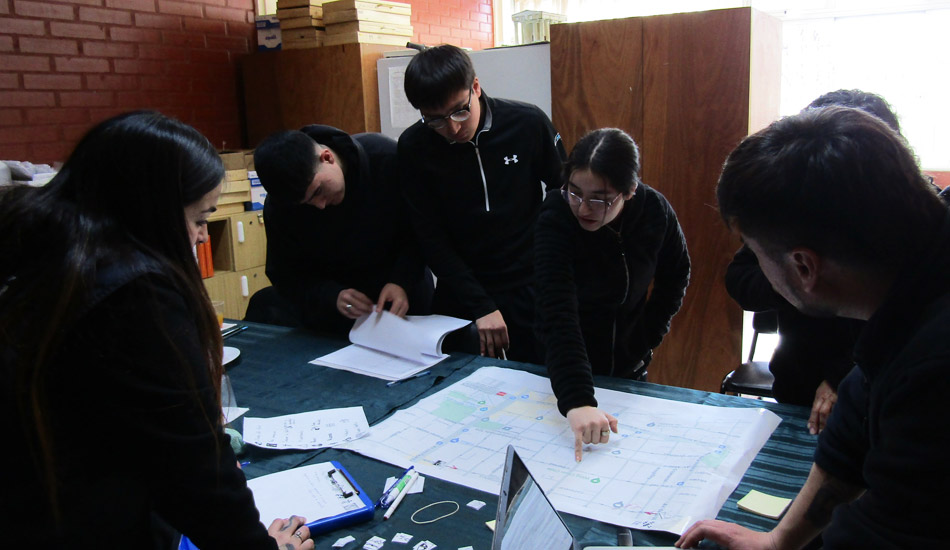Centro de Alumnos colabora en creación de Ruta Segura