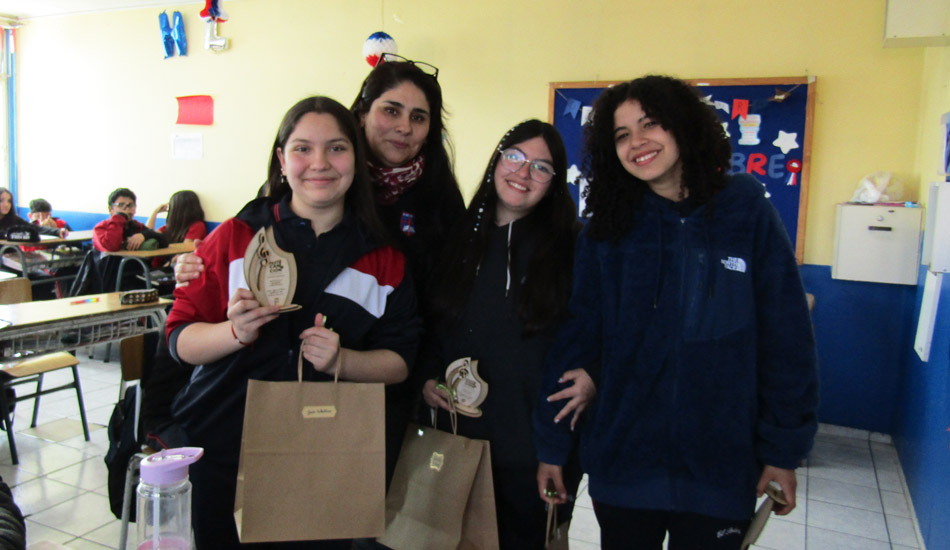 Incentivos para Alumnos que participaron en FestiCanción