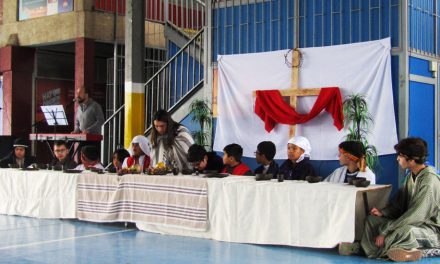 Emocionante presentación de la Última Cena
